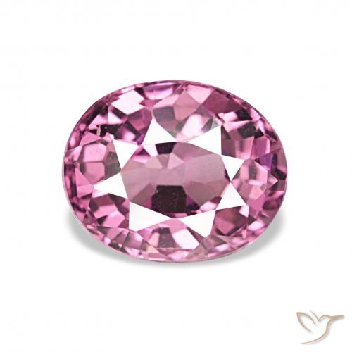 1.73ct Púrpura medio Granate rodolita Piedras Preciosas, Ovalada, VVS-VS