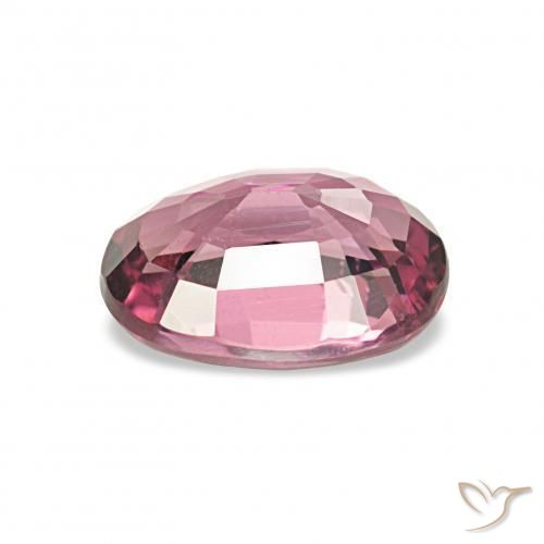 Granate rodolita Púrpura baya natural de 1.11 ct, Ovalada, VS