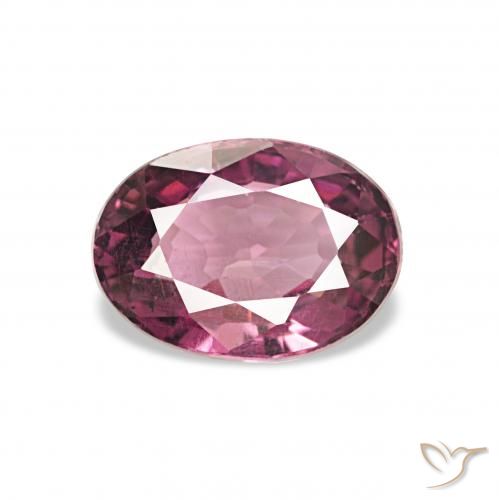 1.07ct Púrpura medio Granate rodolita, Ovalada, VS