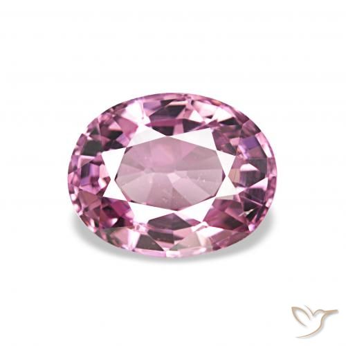 1.15ct Púrpura rosado Granate rodolita, Ovalada, VS