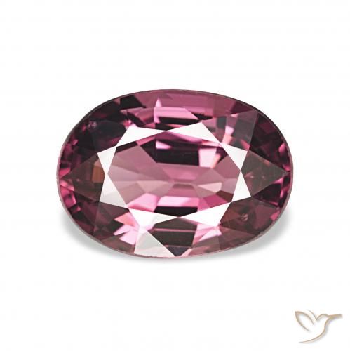 1.28ct Rojo frambuesa Granate rodolita, Ovalada, VVS