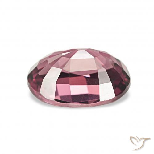 Granate rodolita Rojo frambuesa natural de 1.28 ct, Ovalada, VVS