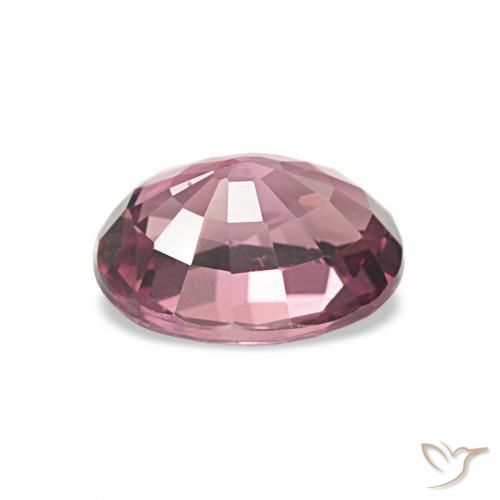 Granate rodolita Rojo frambuesa natural de 1.12 ct, Ovalada, VVS