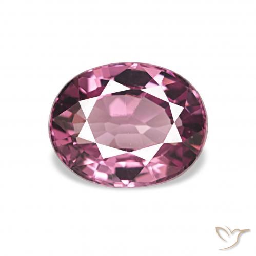 1.33ct Púrpura rosado Granate rodolita, Ovalada, VVS-VS