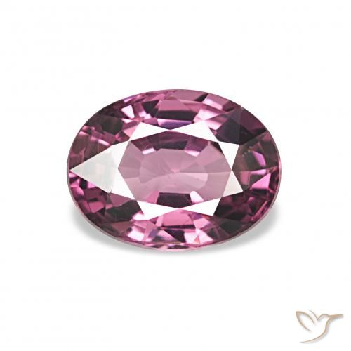 1.04ct Rosado magenta medio Granate rodolita, Ovalada, VVS-VS