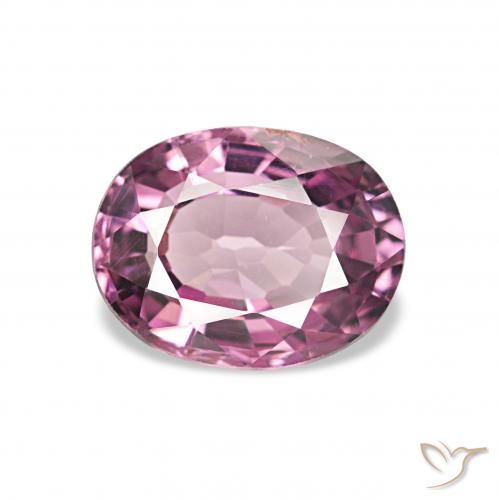 1.14ct Púrpura medio Granate rodolita, Ovalada, VVS