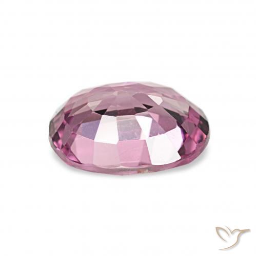 Granate rodolita Púrpura medio natural de 1.14 ct, Ovalada, VVS
