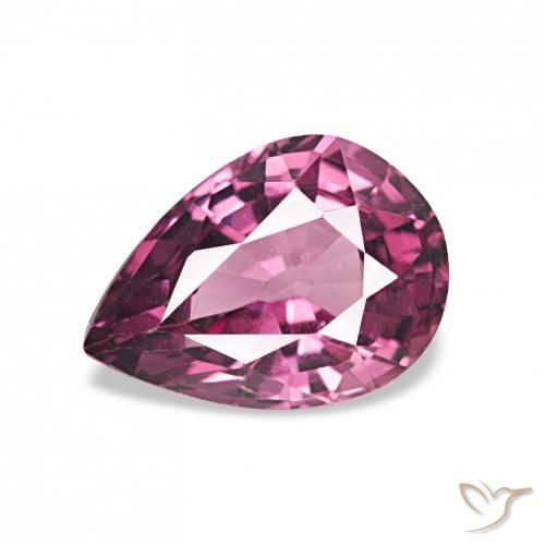 0.97ct Uva Granate rodolita, En forma de pera, VVS