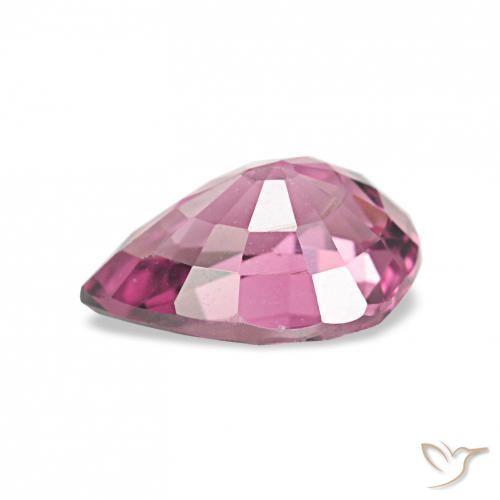 Granate rodolita Uva natural de 0.97 ct, En forma de pera, VVS