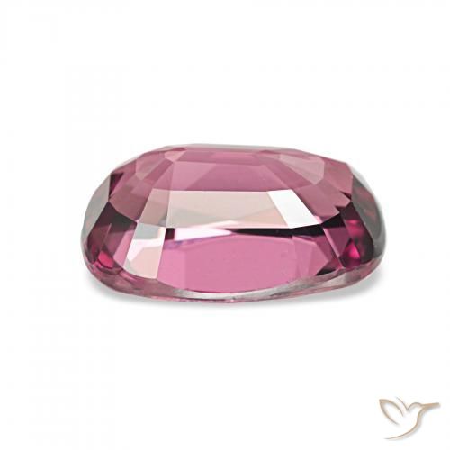 Granate rodolita Púrpura intenso natural de 1.85 ct, Forma Cojín, VVS