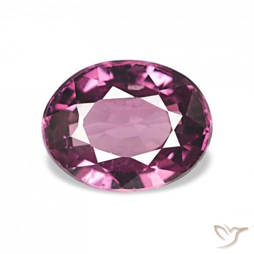 1.27ct Uva claro Granate rodolita, Ovalada, VVS