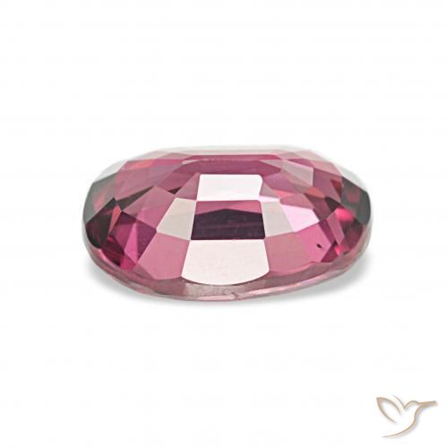 Granate rodolita Púrpura medio natural de 1.24 ct, Ovalada, VVS