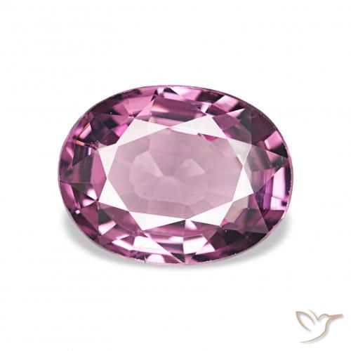 1.26ct Púrpura rojizo Granate rodolita, Ovalada, VVS-VS
