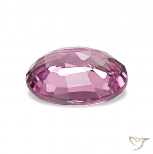 Granate rodolita Púrpura rojizo natural de 1.26 ct, Ovalada, VVS-VS