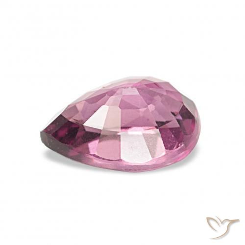 Granate rodolita Uva natural de 1.16 ct, En forma de pera, VVS-VS