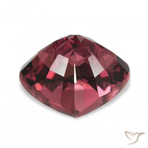 Granate rodolita Rojo merlot natural de 4.19 ct, Corazón, VVS