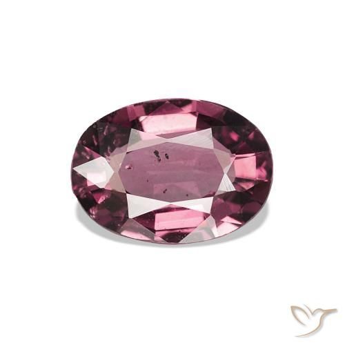 0.82ct Rosado magenta oscuro Granate rodolita, Ovalada, VS-SI
