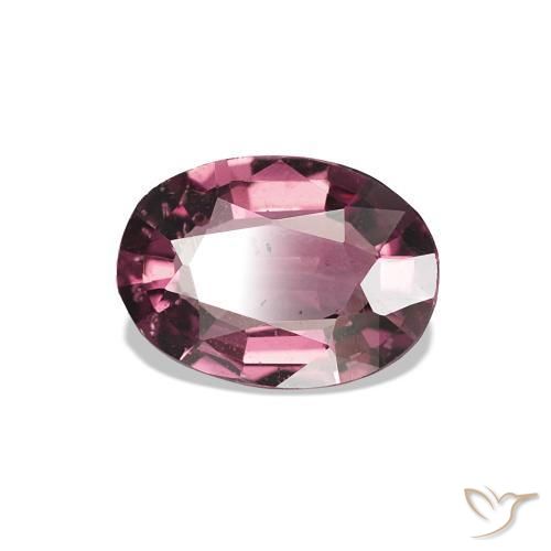 Granate rodolita Rosado magenta oscuro natural de 0.82 ct, Ovalada, VS-SI