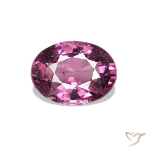 0.92ct Medium Dark-Purple Granate rodolita, Ovalada, VS-SI