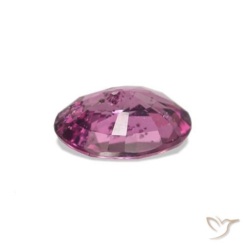 Granate rodolita Rosado magenta intenso natural de 0.79 ct, Corte Óvalo, VS-SI