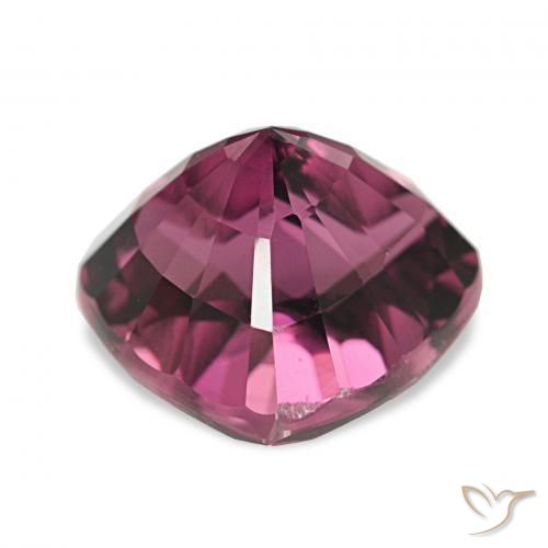 Granate rodolita Púrpura medio natural de 4.12 ct, Corazón, VVS