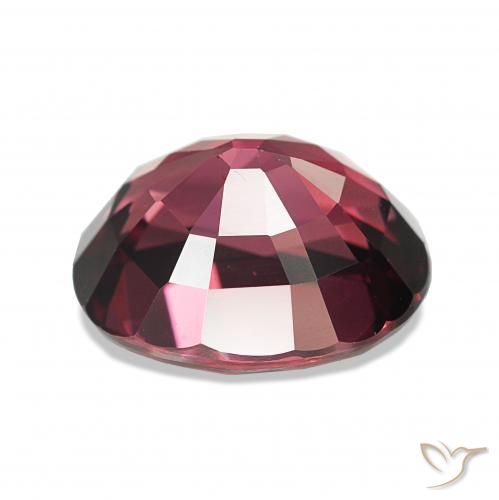 Granate rodolita Rojo medio natural de 4.23 ct, Ovalada, VS
