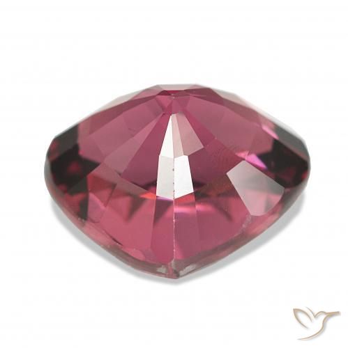 Granate rodolita Rojo oscuro natural de 4.17 ct, Corazón, VVS-VS