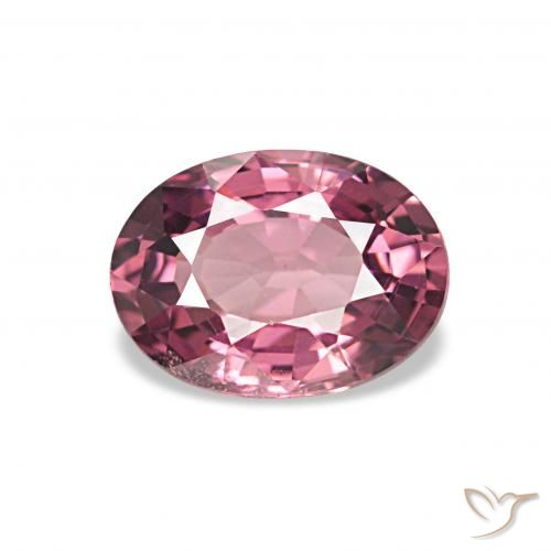 1.05ct Rosado medio Granate rodolita, Ovalada, VVS-VS