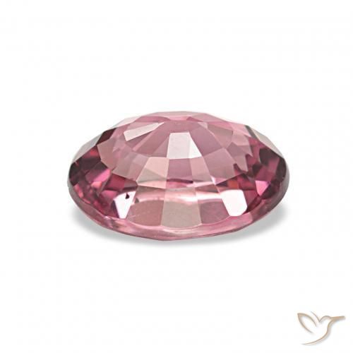 Granate rodolita rosa natural de 1,05 ct, corte óvalo, VVS-VS