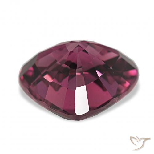 Granate rodolita Púrpura oscuro natural de 4.22 ct, Corazón, VS