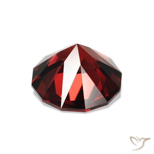 Granate rodolita Rojo intenso natural de 1.83 ct, Redondo, VS