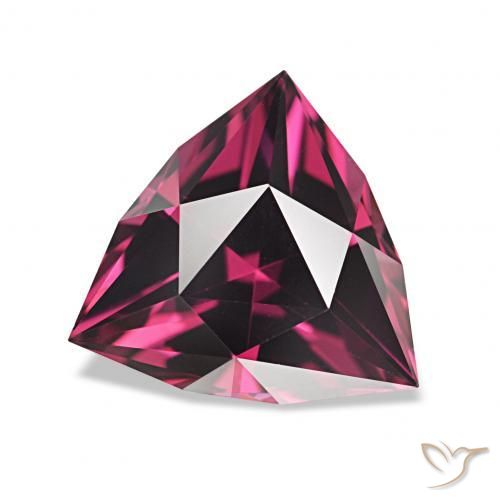 Granate rodolita Púrpura rojizo natural de 2.20 ct, Trillón, VVS