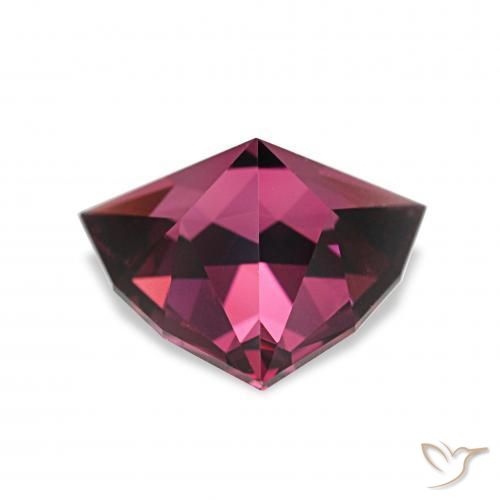 Granate rodolita Púrpura rojizo natural de 2.20 ct, Trillón, VVS