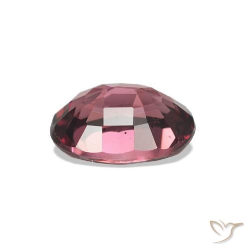 Granate rodolita Rojo escarlata natural de 1.06 ct, Corte Óvalo, VS