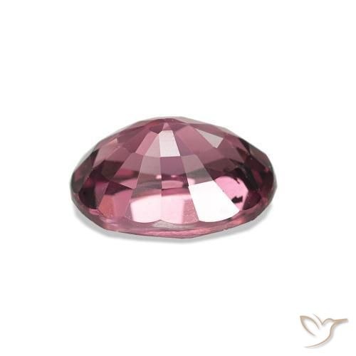 Granate rodolita Tono rojo frambuesa natural de 1.11 ct, Corte Óvalo, VS