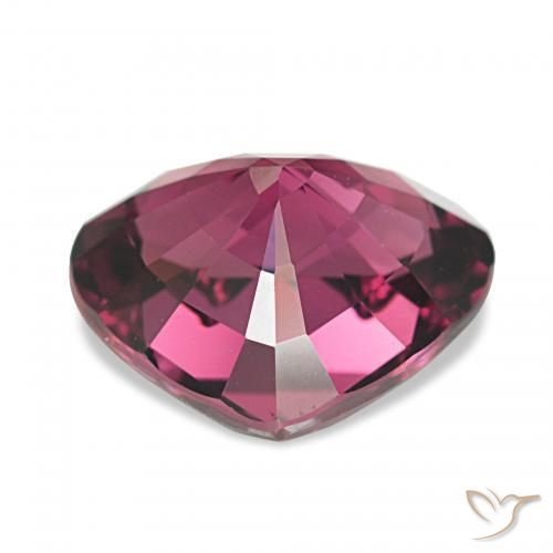 Granate rodolita Rojo frambuesa natural de 4.35 ct, Corazón, VVS-VS