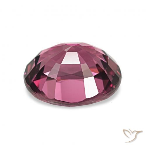 Granate rodolita Rojo frambuesa natural de 2.05 ct, Ovalada, VVS