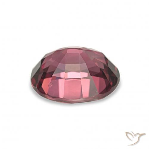 Granate rodolita rojo natural de 2,57 ct, corte óvalo, VS