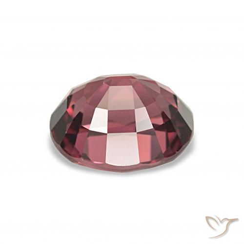 Granate rodolita Rojo rosado natural de 2.75 ct, Ovalada, VVS-VS