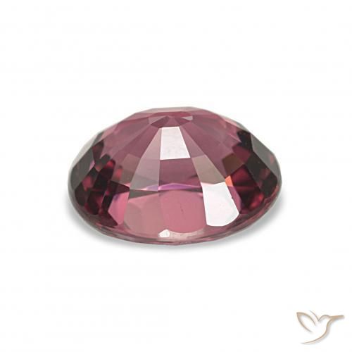 Granate rodolita Magenta intenso natural de 2.77 ct, Ovalada, VVS-VS