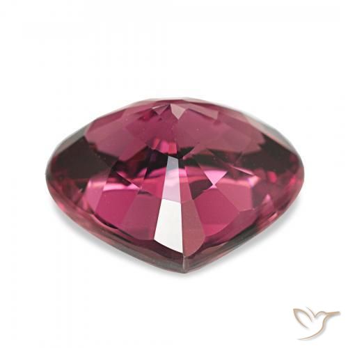 Granate rodolita Rojo oscuro natural de 4.02 ct, Corazón, VVS-VS