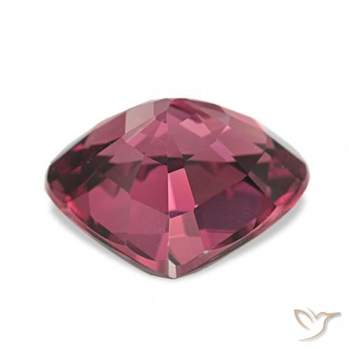Granate rodolita Rojo frambuesa natural de 4.08 ct, Forma de corazón, VS