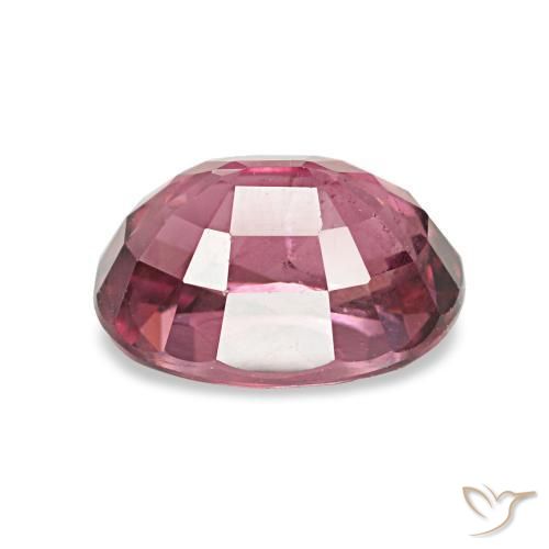 Granate rodolita Magenta intenso natural de 1.30 ct, Ovalada, VS