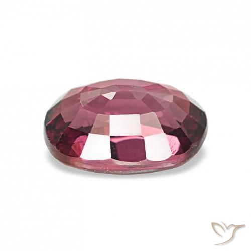 Granate rodolita Magenta intenso natural de 1.07 ct, Corte Óvalo, VS