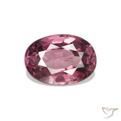 Granate rodolita Rosado magenta natural de 1.12 ct, Corte Óvalo, VS