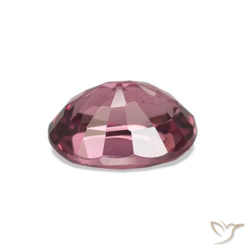 Granate rodolita Rojo frambuesa natural de 1.19 ct, Corte Óvalo, VS