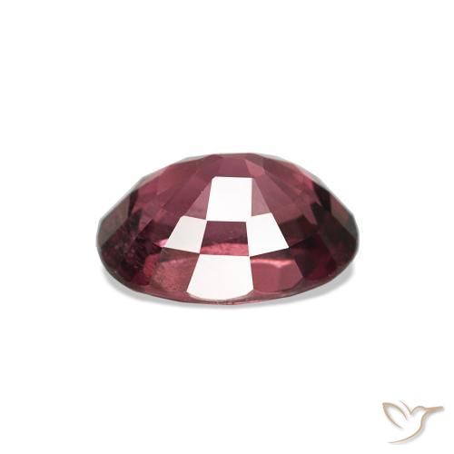 Granate rodolita Medium Dark-Red natural de 1.05 ct, Corte Óvalo, VS