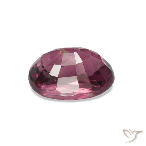 Granate rodolita púrpura natural de 1,29 ct, corte óvalo, VS-SI