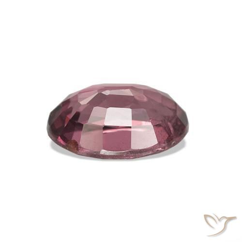 Granate rodolita Rosado magenta oscuro natural de 1.00 ct, Corte Óvalo, VS