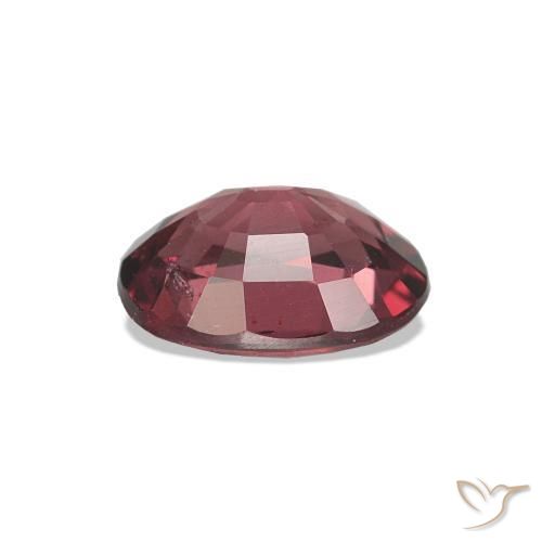 Granate rodolita Rojo medio natural de 0.97 ct, Corte Óvalo, VS